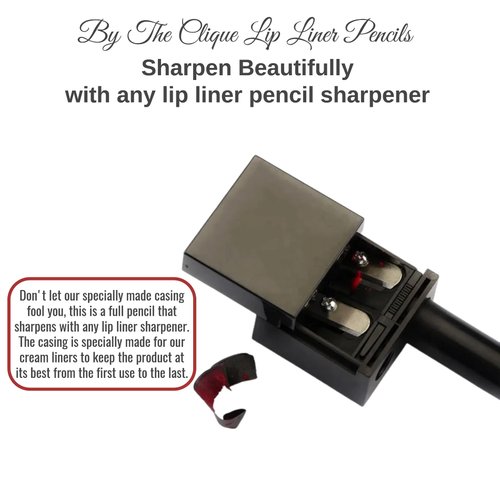 By The Clique Premium Long Lasting Matte Nude Lip Liner Pencil |Mocha Latte | Brown Lip Liner