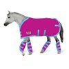 Reeves Breyer Tack Blanket & Shipping Boots - Hot Pink!