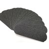 80 GRIT STAINLESS STEEL PEDICURE FILE REFILL PADS, 60 COUNT (80 GRIT BLACK)