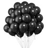Halloween Balloons Black Balloons 12 Inch 100PCS Party Decorations Halloween Balloon Arch Kit Halloween Balloons Decorations for Halloween Party Decorations Birthday Graduation Bachelorette Supplies