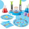 96 Pcs Science Birthday Plates Science Party Supplies Science Birthday Party Decorations Science Party Favors
