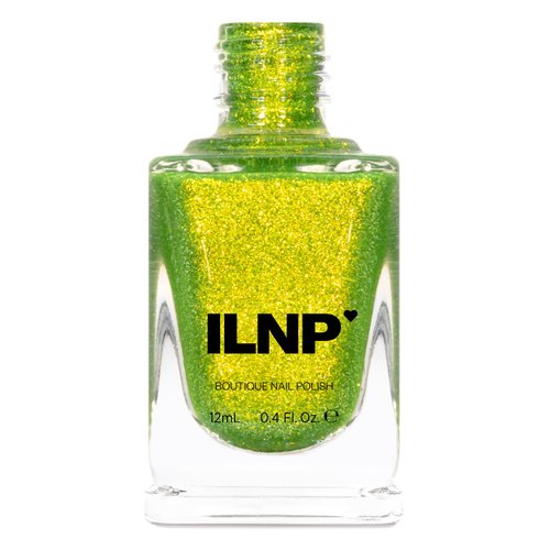 ILNP Willow - Lively Lime Green Shimmer Nail Polish