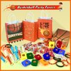 VAMWOGO Basketball Party Favors 110Pcs Basketball Themed Birthday Party Supplies Wristbands Basketball Keychains Bracelets Bags Stickers Pinata Filler