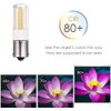 Makergroup BA15s Single Contact Bayonet LED 12V S8 1141 1156 LED Light Bulb 3W 2700K-3000K for Outdoor Landscape Lighting Path Deck Lights RV Lights Warm Color 6pcs