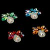 Face Paint Jewels Rhinestone Stickers Self Adhesive Crystal Makeup Face Paint Bling Face Gems Stick for Festival Accessory Decorations (#4)