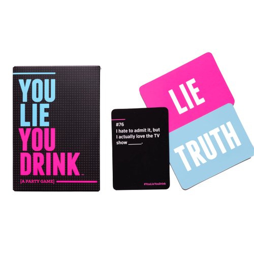 You Lie You Drink - The Drinking Game for People Who Can't Lie [A Party Game]