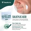 TreeActiv Invisible Salicylic Acid Cystic Acne Treatment For Face Original Formula, 0.5 fl oz, Acne Face Cream, Acne Spot Treatment for Face & Body, Acne Clearing Cream Moisturizer for Teens & Adults