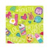 Amscan Luncheon Napkins Party Supplies, 6.5" x 6.5", Multicolor