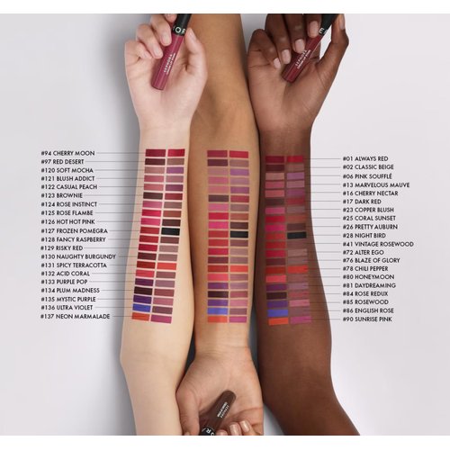 SEPHORA COLLECTION Cream Lip Stain Liquid Lipstick 28 Night Bird 0.169 oz/ 5 mL