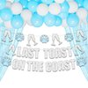 JeVenis Luxury Last Toast On The Coast Banner Beach Bach Banner Beach Bachelorette Party Decorations Coastal Bach Party Supplies