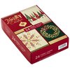 Hallmark Image Arts Boxed Christmas Cards Assortment, Elegant Icons (4 Designs, 24 Cards with Envelopes)