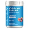 Celebrate Vitamins Rebuild Whey Isolate Protein Powder with Probiotic and Prebiotic, 20g Protein, Gluten Free, Berry Burst,15 Servings