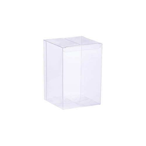 YOZATIA 12PCS Transparent Boxes 3 x 3 x 6 inch, Candy Box, Clear Favor Boxes Gift Boxes for Wedding, Party and Baby Shower Favors