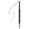 Palladio Beauty Brow Definer Pencil, Medium Brown, Ultra Precise Twist-Up Eye Brow Pencil with Long-Staying Power, Spooley Brush Blends Color for Natural Finish, No Eyebrow Pencil Sharpener Required