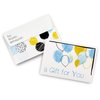 100 Guardian Gift Card Envelopes – Gift Card Holder w/Balloons – Small Envelopes – Use as Congratulatory or Birthday Gift Card Holder or Key Card Holder – Mini Envelopes (Blue Balloons)