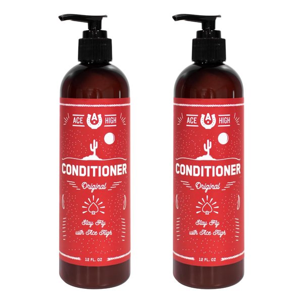 ace high Hair Conditioner 2-Pack, Hydrates and Softens, Promotes Scalp Health, Small Batch, Sulfate Free,12oz…
