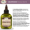 Difeel Grapeseed Premium Hair Oil 2.5 oz. - Natural Grapeseed Oil for Hair
