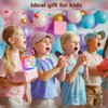 Mini Karaoke Machine with 2 Wireless Microphones, Karaoke Machine for Kids Adults, Singing Toys for Ages 3, 4, 5, 6, 7, 8 +, Best Gift for Birthday, Party, Christmas | Karaoke Machine for Girls
