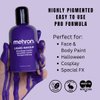 Mehron Makeup Liquid Makeup | Face Paint and Body Paint Perfect for Halloween, Cosplay I Air Brush Compatible Body Paint 4.5 oz (133 ml) (PURPLE)