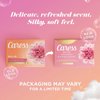 Caress Beauty Bar Soap For Noticeably Silky Soft Skin Daily Silk Extract and Floral Oil Essence 3.15 oz 3 Bars