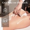 BAIMEI Stainless Steel Gua Sha for Self Care, Metal Gua Sha Facial Tool, Guasha Tool for Face and Body Treatment, Back Muscles Pain Relief, Gift for Men Women