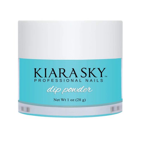 Kiara Sky Long Lasting Nail Dip Powder Blue Tones 1 oz, Gimme A Beat