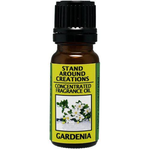 Concentrated Fragrance Oil - Scent - Gardenia: This exquisite aroma of sweet green and a floral body intense and rich. Made w/natural essential oils (.33 fl.oz.)