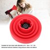 Portable Hair Dryer Diffuser, Universal Hair Dryer Diffuser Portable Travel Folding Hair Blow Dryer Diffuser Attachment for Hair Dryer with Diameter of 1.6 in to 2in (Red)
