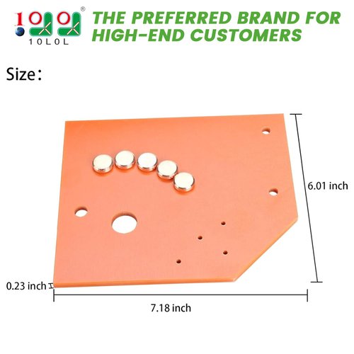 10L0L Golf Cart Speed Control Switch Board with Contacts for 1982-1993 EZGO Electric Marathon, OEM 18741-G1,18298-G1,PRT-0789