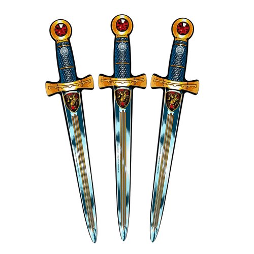 Liontouch Knight Sword for Kids – 3-Pack | Pretend Play Foam Toy for Children and Toddlers with Medieval Horseback Riding Knight Theme | Safe Weapons & Battle Armor for Dress Up, Cosplay & Costumes