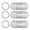 Antner 50 Pack Loose Leaf Book Binder Rings 1.2 Inch Nickel Plated Key Rings O-Ring for School Home Office