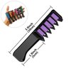 MSDADA Hair Chalk - New Hair Chalk Comb Temporary Bright Washable Hair Color Dye for Girls Kids with Hair Extensions Clips - Birthday Party Christmas Gifts Toys for Girls Kids Age 6-8-10-12 Years Old