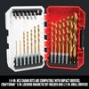 CRAFTSMAN Drill Bit Set/Screwdriver Set, Titanium Nitride Coated, 21pc (CMAM3211)
