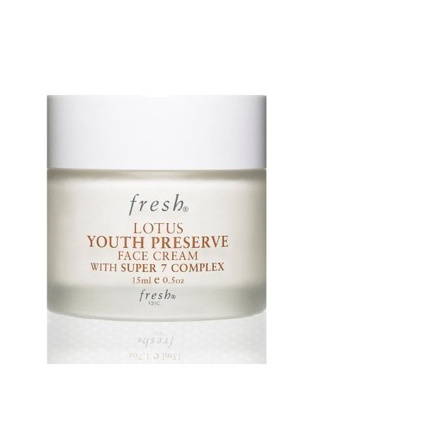 FRESH Lotus Youth Preserve FACE Cream with Super 7 Complex 15ml/0.5oz