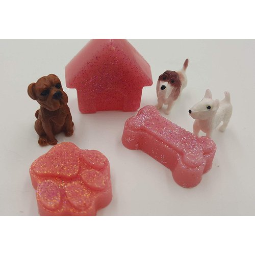 SPA PURE ADOPT A PUPPY - 1 XL bath bomb for kids (ages 2 to 12) with adorable surprise puppy inside. Handmade in USA
