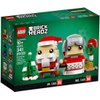 LEGO BrickHeadz Mr. & Mrs. Claus 40274 Building Kit (341 Pieces)