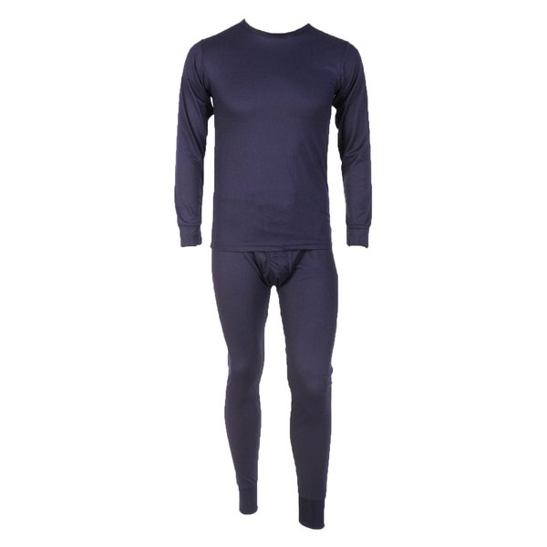 Knocker Men's 2pc Long Thermal Underwear Set Navy