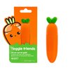 Mad Beauty Veggie Friends Carrot Lip Balm | Aloe Vera Scent | Cute and Moisturizing Lip Care | Cruelty-Free | Gift for Beauty Lovers
