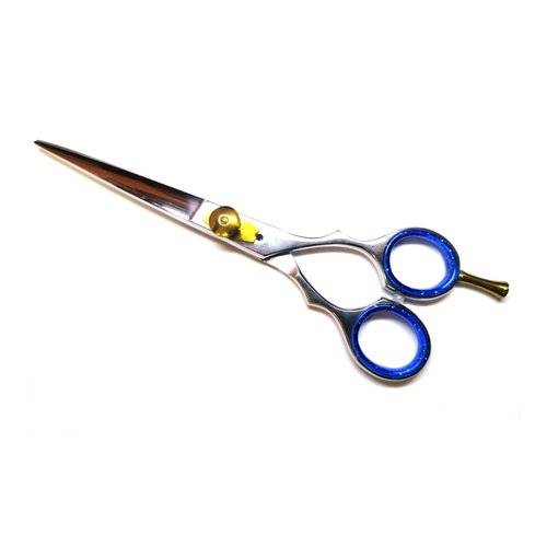 Professional Barber Scissor Hair Cutting Shears Hairdressing Razor Edge Stainless Steel Scissors Shears Length 6 inches Right Hand Hair Scissor for Men and Women