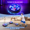 Hover Soccer Ball Boy Toys, Soccer Gifts for 3 4 5 6 7 8+ Year Old Boys Girls, Rechargeable Air Floating Soccer with LED Light and Upgraded Foam Bumper, Indoor Birthday Gifts for Kids Age 3-12