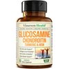 Glucosamine Chondroitin MSM and Turmeric Supplement - Joint Support Supplement for Women & Men with Boswellia & Glucosamine Sulfate 1500 mg. Used for Cartilage & Joint Health & Flexibility 90 Capsules