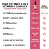 (2 Pack) Vitamin B12 and B6 Liquid Drops, B12 Sublingual Vitamin B Complex - B 12 Vitamin 5000mcg - B12 Methylcobalamin for Energy, Brain, and Heart Support with 27,200 mcg, Strawberry, 80 Servings