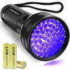 Vansky Black Light UV Flashlight, 2024 Upgraded 51 LED Blacklight Pet Urine Detector for Dog/Cat Urine, Dry Stains, Bed Bug, Matching with Pet Odor Eliminator(Batteries are Included)