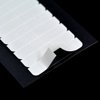 YANTAISIYU 120 Pieces Hair Extension Tape Tabs Double Sided Tape for Hair Extensions Replacement Wig Tape for Hair Extensions Wigs Products (White)