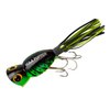 Arbogast Hula Popper Topwater Fishing Lure, Fire Tiger, G770 (1 3/4 in, 1/4 oz)