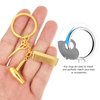 Key Chains for Car Keys, 20 Pcs Cute Keychain Charms Hair Stylist Hair Salon Accessories Hairdresser Hair Keychain Rings for Hair Dryer