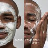 Shakeup - 2-in-1 Mens Face Wash + Clay Mask, Oil Control, Clarifying with Volcanic Pumice, Tea Tree, 2% Salicylic Acid, Vegan Skincare, 125ml