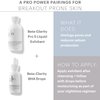 Glo Skin Beauty Clarify + Balance Skincare Set for Breakout Prone Skin - Mini Purifying Gel Cleanser, Mini Oil Free Moisturizer, Mini Beta-Clarity BHA Drops, Mini Beta-Clarity Pro 5 Liquid Exfoliant
