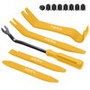 XBRN Auto Trim Removal Tool Kit,13 Pcs Car Panel Door Window Tools Kit,Auto Clip Fastener Remover Pry Tool Set-Yellow