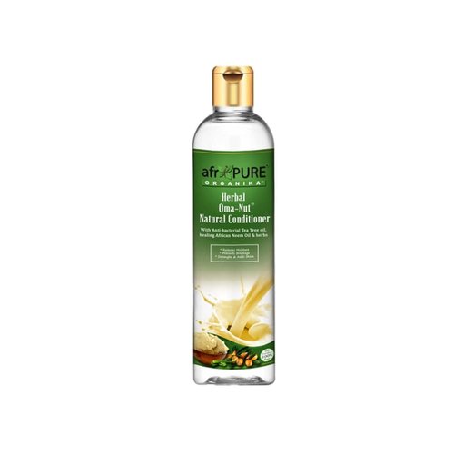 AfriPURE Oma Nut Herbal Hair Conditioner & Moisturizer with bact care tea tree oil, renewing African neem oil & harbs